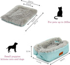 Self Warming Cat Bed, Foldable Self Heated Cat Mat Extra Warm Thermal Heating - Image 3