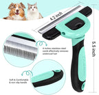 MIU COLOR Pet Grooming Brush, Deshedding Tool - Image 2