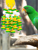 MEWTOGO Parrot Toys, Safe Healthy Parrots Cage Chewing Toy - Image 3