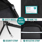 PetAmi Dog Cat Backpack Carrier, Expandable Pet Carrier Backpack - Image 5