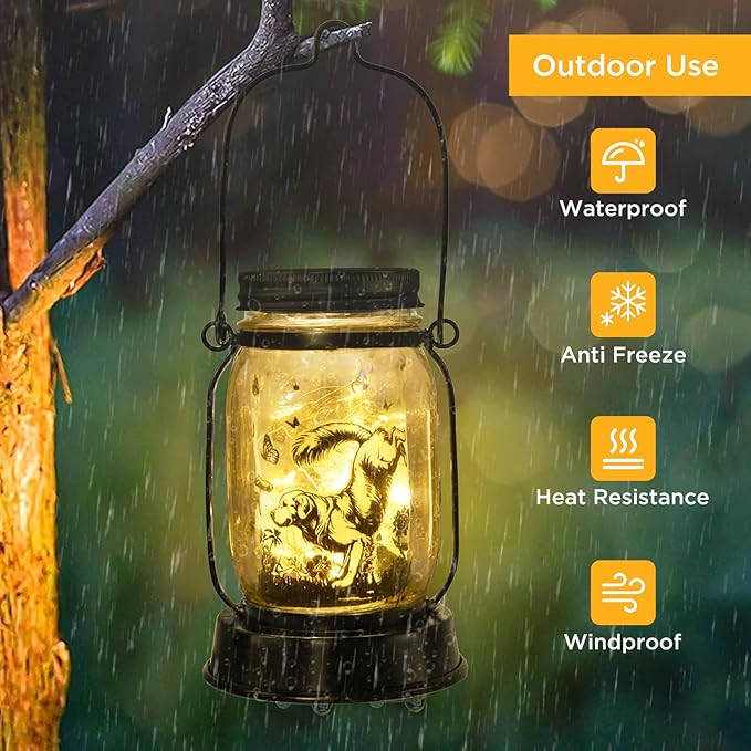 Great Pyrenees Gifts for Women/Men Great Pyrenees Dog Solar Lanterns Mom - Image 5
