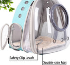 Large Cat Backpack Carrier, 20 Pounds Cat Carry Bookbag, Space Capsule - Image 5