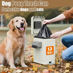 Dog Poop Trash Can for Outside & Indoor, 5L/1.3Gal Small Odor Control Pet Waste - Image 8