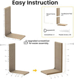 Cardboard Cat Scratcher, 26 Inch L Shape Scratch Pad Wall Mounted, Vertical - Image 5