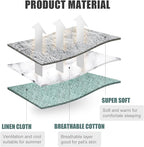Self Warming Cat Bed, Foldable Self Heated Cat Mat Extra Warm Thermal Heating - Image 5
