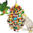 Medium Large Parrot Toys 20in Chewable Bird Toy - Image 7