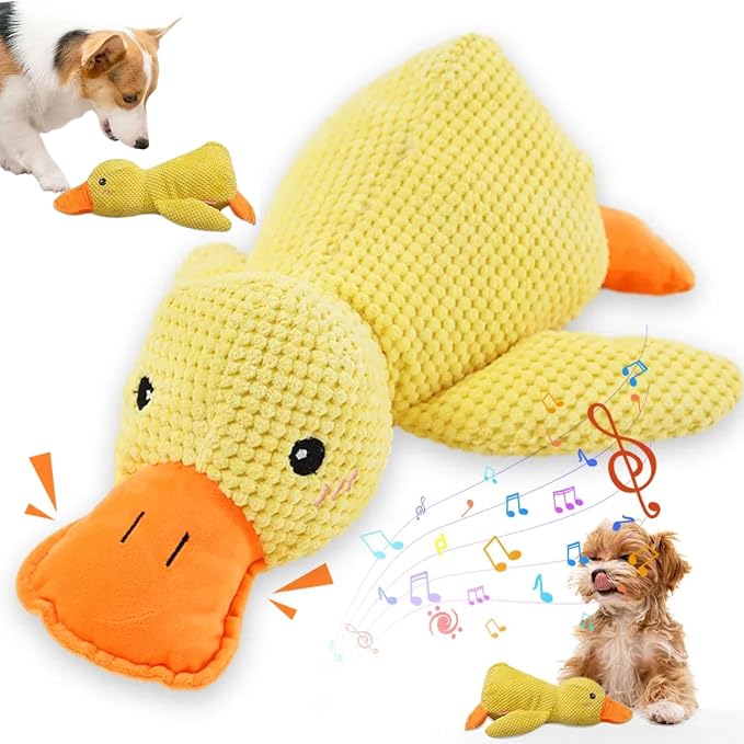 2025 Upgraded Dog Toys, New Durable Calming Duck Toys, Dog Toys by Koujut