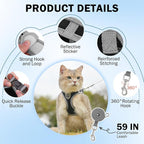 SCENEREAL Cat Harness and Leash Set - Image 3