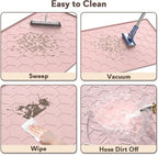Silicone Cat Litter Trapping Mat, Large Waterproof 34" X 22" Cat Litter Box Mat - Image 5