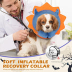 IEUUMLER Inflatable Recovery Dog Collar, Protective Donut Cone, Adjustable Soft - Image 5