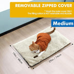 Self Warming Cat Bed Self Heating Cat Dog Mat 29.1 x 18.9 inch Extra Warm - Image 5