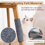KEYIDE Self-Adhesive Cat Scratch Wall Climber, Wall Cat Scratcher Mat - Image 4