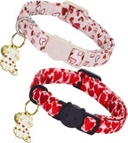 Elegant little tail 2 Pack Cat Collar- St. Patrick's Cat Collars Breakaway by Elegantlittletail