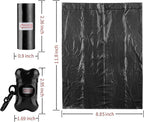 10 Pack Bone Shaped Poop Bag Dispenser Pet Waste Disposal Bag Dispenser - Image 2