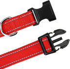 TagME Reflective Nylon Dog Collars, Adjustable Classic Pet Collar - Image 4
