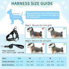 SlowTon No Pull Small Dog Harness and Leash Set, Puppy Soft Vest Harness Neck & - Image 5