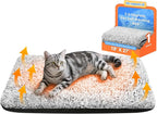 Self Warming Pet Bed for Cats & Dogs, Heated Pet Mat, 2.0 Upgraded Thermal Foil by WanpeeGoo