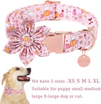 Halloween Dog Collar With Flower, Fancy Bowtie Gift - Image 2