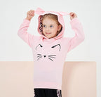 Toddler Baby Girls Clothes Long-sleeve Tie Dye Hoodie Sweatshirt Pants Hooded - Image 4