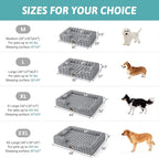 Orthopedic Dog Bed for Large Medium Size Dog, Soft and Warm Faux Fur Sofa for - Image 3