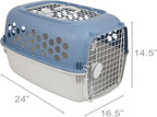 24" Pet Kennel Carrier for Small Dogs & Cats - Image 4