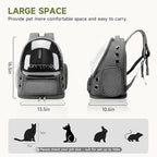 Cat Backpack Carrier, Breathable Cat Carrier Large Space Bubble Pet Backpack - Image 7