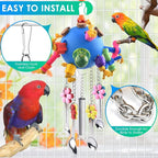 KATUMO Bird Toys, African Grey, Small Cockatoo, Mini Macaw, Eclectus and - Image 5