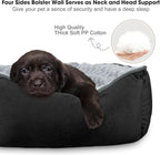 JOEJOY Rectangle Dog Bed for Large Medium Small Dogs - Image 2