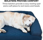 Furhaven Orthopedic Dog Bed for Medium/Small Dogs w/ Removable Bolsters & - Image 11