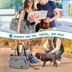 PetAmi Small Dog Purse Carrier, Soft-Sided Pet Carrier Bag - Image 7