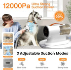 AIRROBO Dog Grooming Vacuum Kit, 12000Pa Strong Pet Vacuum - Image 7