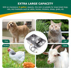 6 Gal Automatic Dog Water Bowl Dispenser Stainless Steel Dog Waterer - Image 8