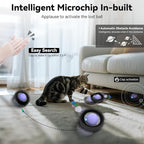 ORSDA Cat Toys for Indoor Cats, Interactive Activated Moving Ball in 7 Holes Mat - Image 6