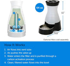 PetSafe Healthy Pet Water Station-Small, 64 oz Capacity-Gravity Pet Water - Image 3
