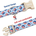 Faygarsle Patriotic Dog Collar, 4th of July Design, American Flag Pattern - Image 4