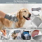 Cat&Dog Grooming Kit-6PCS for Cat Flea Comb, Dog Brush For Shedding, Pet Nail - Image 5