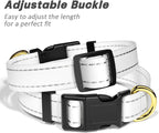 Reflective Dog Collar for Medium Dogs, Cute Adjustable Heavy-Duty Nylon Puppy - Image 6