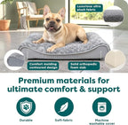FurHaven Orthopedic Dog Bed for Medium Dogs, Luxe Lounger Contour Mattress - Image 5