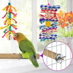 KATUMO Bird Toys, Parakeet Swing Parrot Ladder Cockatiel Perch Conure Hanging - Image 4