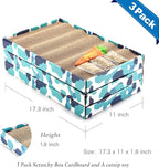PEEKAB Cat Scratcher Cardboard Reversible Scratching Board Kitty Corrugated - Image 5