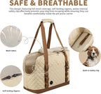 Dog Purse Carrier for Small Dogs, Soft Sided Pet Carrier - Image 5