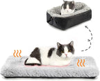 Self Warming Cat Bed, Foldable Self Heated Cat Mat Extra Warm Thermal Heating - Image 8