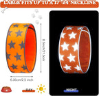 Paterr 2 Pcs Reflective Dog Collar High Visibility Adjustable Pet Collars - Image 3