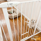 MYPET North States Extra Tall & Wide Walk Thru EasyPass Pet Gate - Image 8