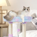 FISH&NAP Cute Cat Tree Kitten Cat Tower - Image 3