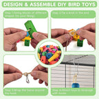 Bird Toys for Parrot, Birds Cage Chewing Playing Training Toy for Cockatoos - Image 4