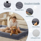 WNPETHOME Human Dog Bed for Adult, Washable Dog Couch - Image 3