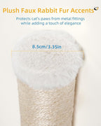68" Cat Wall Scratcher, 2-Pcs of 34inch Tall Sisal Scratching Posts, Wall - Image 7
