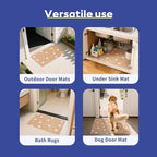 Cooyes Large Dog & Cat Food Mat 17.5"×36", Ultra-Absorbent Dog Bowl Mat - Image 9