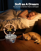Pet Water Fountain Stainless Steel: Mental Cat Water Fountains - 88oz/2.6L - Image 6